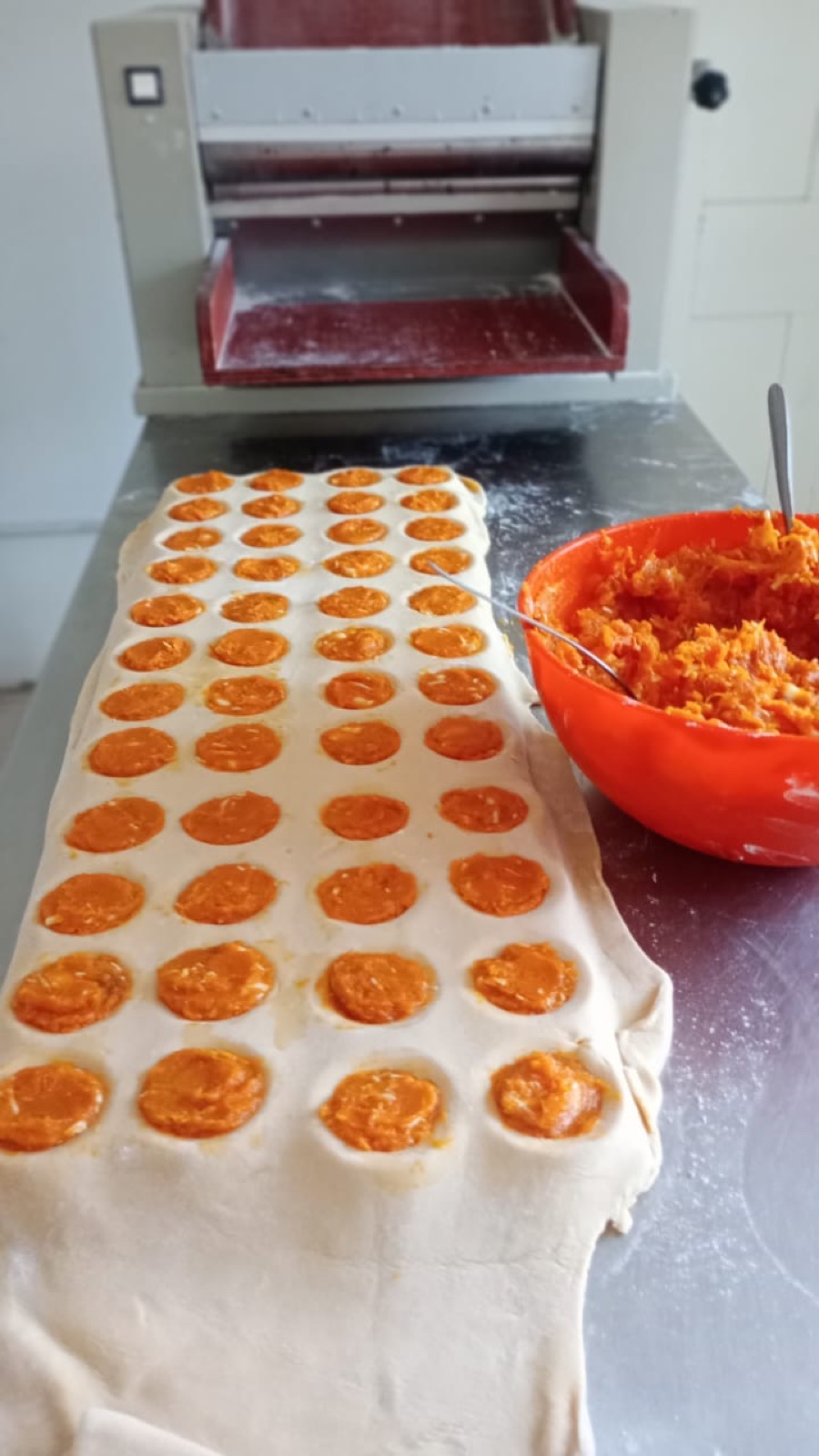 Relleno artesanal de calabaza para pastas